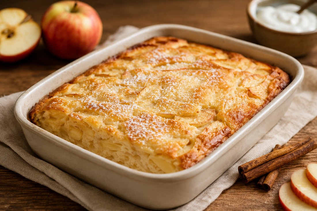 Blitz-Apfelkuchen 🍎⚡