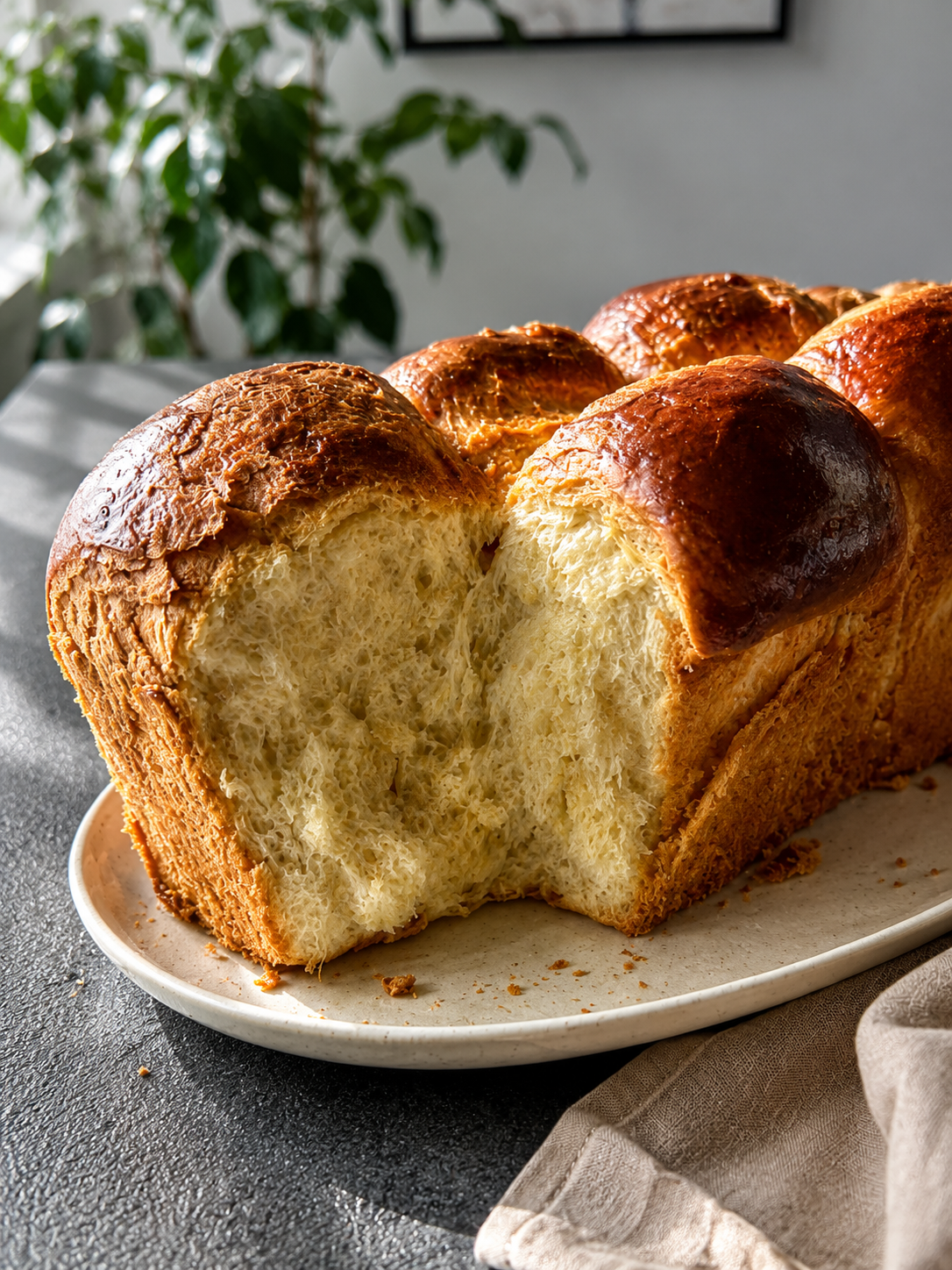 Sauerteig Brioche Brot 🍞✨