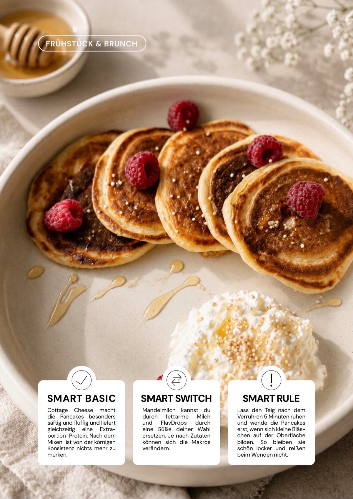 Cookbook pages and recipes